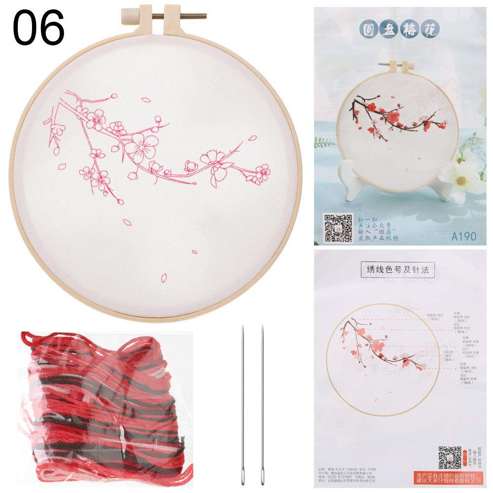 Инструменты для начинающих рукодельниц DIY Ручная вышивка Вышивка крестом Набор для вышивания Пяльцы для вышивания