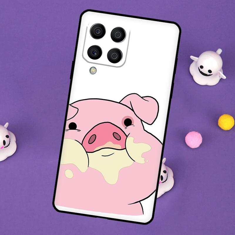 Мультяшная свинка Чехол для Samsung Galaxy M11 M51 M31 M33 M13 M23 M53 M15 M55 M14 M34 M54 M20 M32 M52