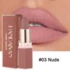 6 Colors Matte Waterproof Velvet Nude Lipstick Sexy Red Brown Pigments Makeup Long Lasting Profissional