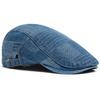 Denim Vintage Beret Men Newsboy Caps Summer Casual Women Forward Cap Cotton Visor Flat Hat Autumn Peaked Painter Hats