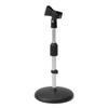 Sanwa Direct Desktop Microphone Stand with Microphone Holder, Height 25-40cm, with Clip, 1 Piece, 400-SPST2