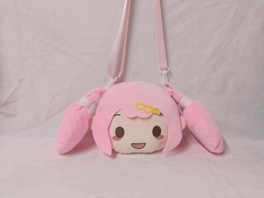 Hatsune Miku Anime Itabag: Cute Plush Doll Backpack for Students