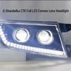 Светодиодная сборка фар Sandeka C7H G7S: Усиленный лазером, яркий белый свет