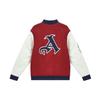 adidas Оригинал Арсенал ФК VRCT Varsity Куртка Мужская Красный Темно-синий Белый JF0560