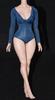 Toy Hobby Scale Figure Accessory Fits TBLeague Standard GS Pure Style Sexy Bodysuit with Long Sleeve Ballet Leotard and Shoes Not [TOYBARJAPAN] 1/6 /