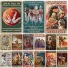 Artisian Native Girl Metal Sign Native American Tin Poster INDIAN Decorative Plate Wall Decor Garage Bar Pub Club Hotel Cafe