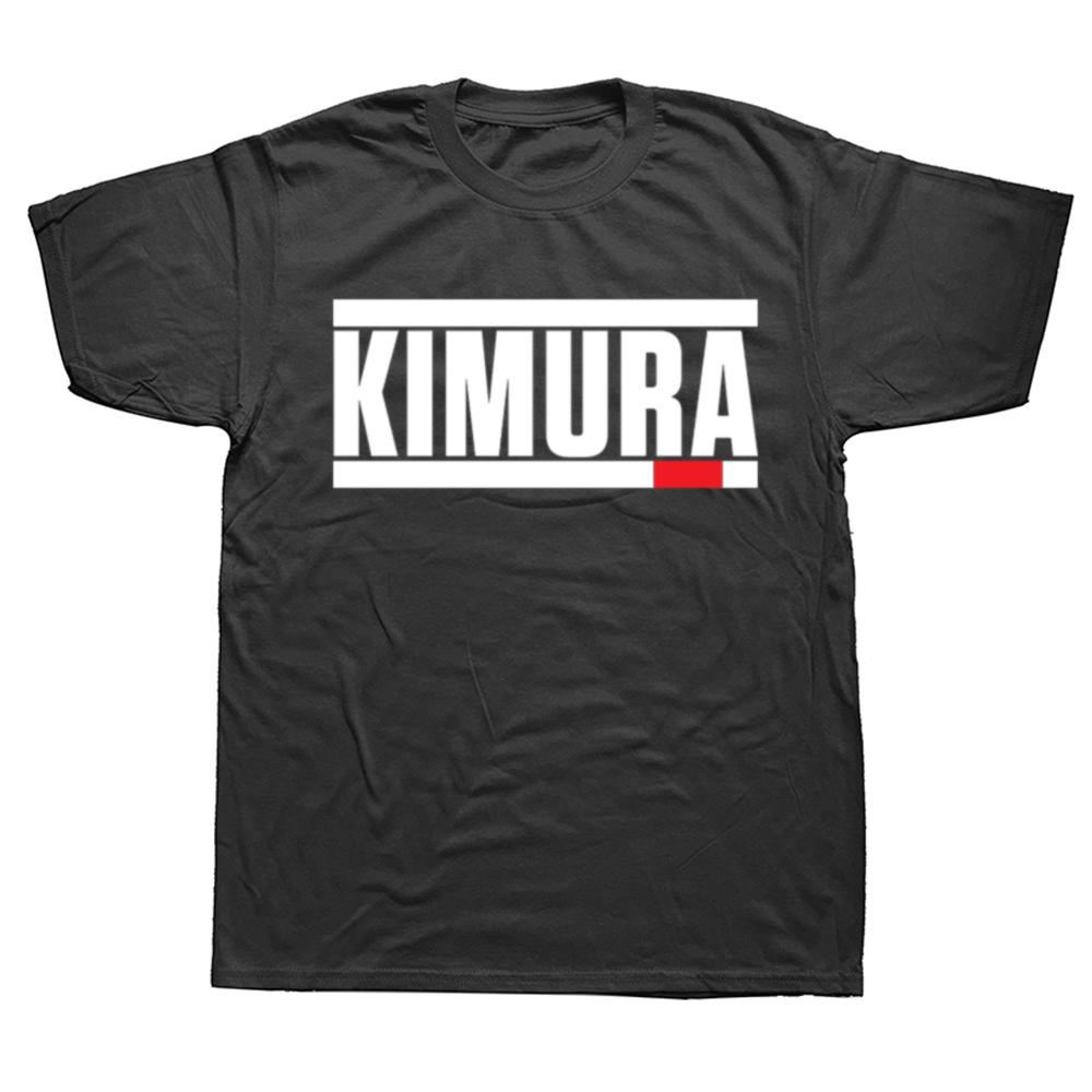 Смешные футболки с графическим принтом Kimura Brazilian Jiu Jitsu BJJ для мужчин и женщин, модная повседневная футболка, 100% хлопок, свободная, оверсайз