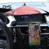 Magnetic Phone Umbrella Adjustable Flexible Angle Anti-Reflective Universal Outdoor Car Mobile Phone Sun Shade Mini Parasol Cell Phone Accessories