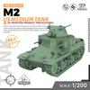 SSMODEL 1/200 Military Model Kit US M2 Medium Tank V2.1