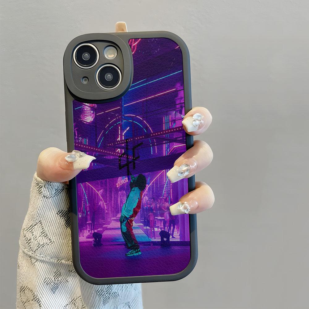 PNL QLF Rapper Singer Phone Case For IPhone 16 14 13 11 12 Pro Max Mini X XR XS 8 Plus Diy Customization Mini Lambskin Silicone