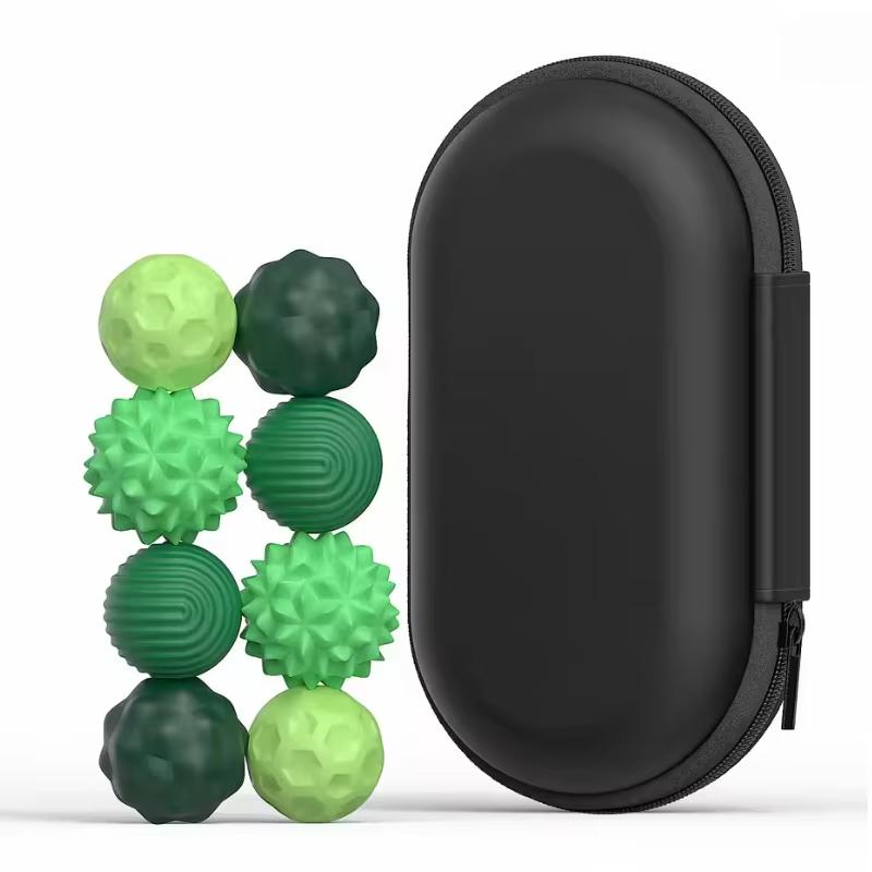 Силиконовые магнитные сенсорные шарики для снятия стресса, игрушки для пальцев, забавные декомпрессионные игрушки для взрослых, забавные игрушки для детей