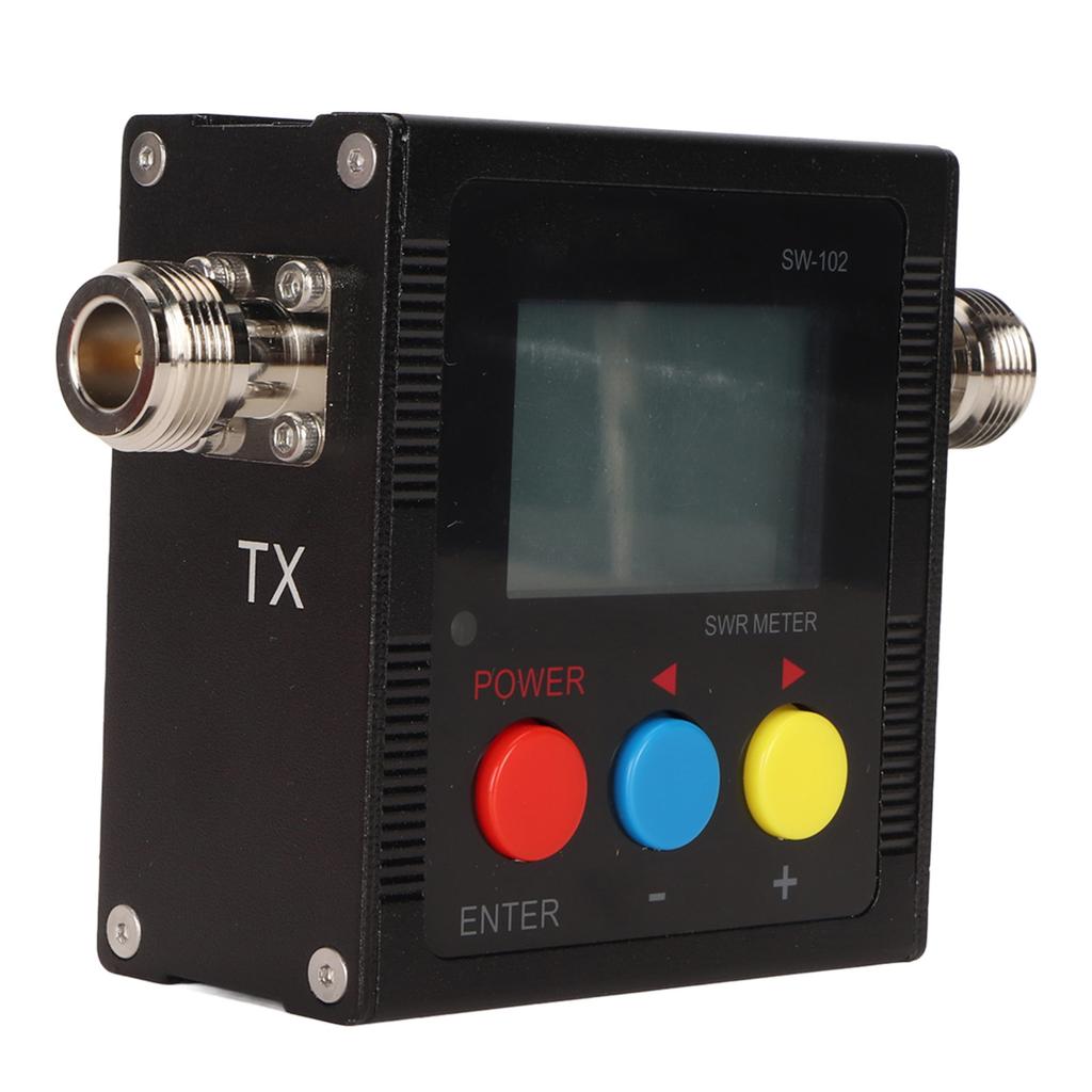 SW 102 Измеритель КСВ Профессиональный VHF UHF 125 МГц-525 МГц 120 Вт Цифровой измеритель мощности для двусторонней радиосвязи