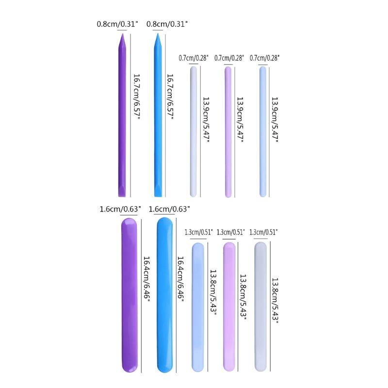 Силиконовые палочки для перемешивания, форма для эпоксидной смолы, многоразовая ручка для шейкера, аксессуар из смолы для изготовления рукоделия, круглая стержень для перемешивания