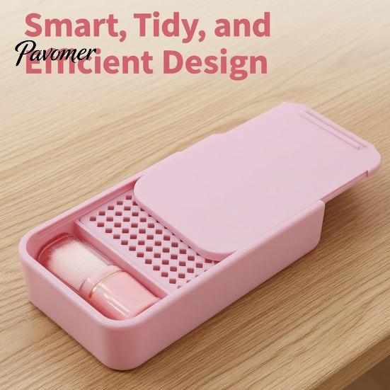Керамические Антипригарные Инструменты Коробка-дозатор с Кукурузным Крахмалом для Полимерной Глины, Контейнер для Порошка с Кейсом для Инструментов для Глины, Съемный Фильтр и Кисть, Резак для Рукоделия