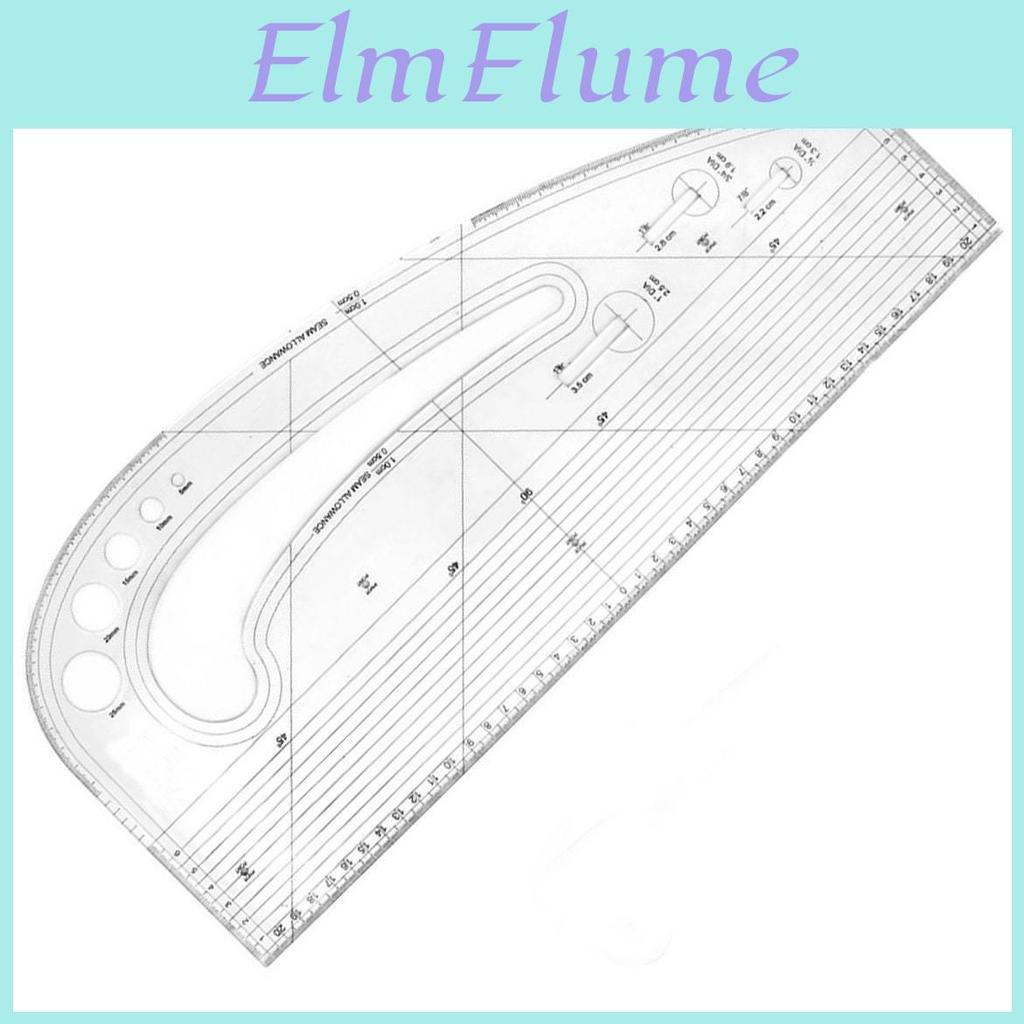 Buttons 3 Grommet 3 Round Slots Template Pattern Marking Ruler
