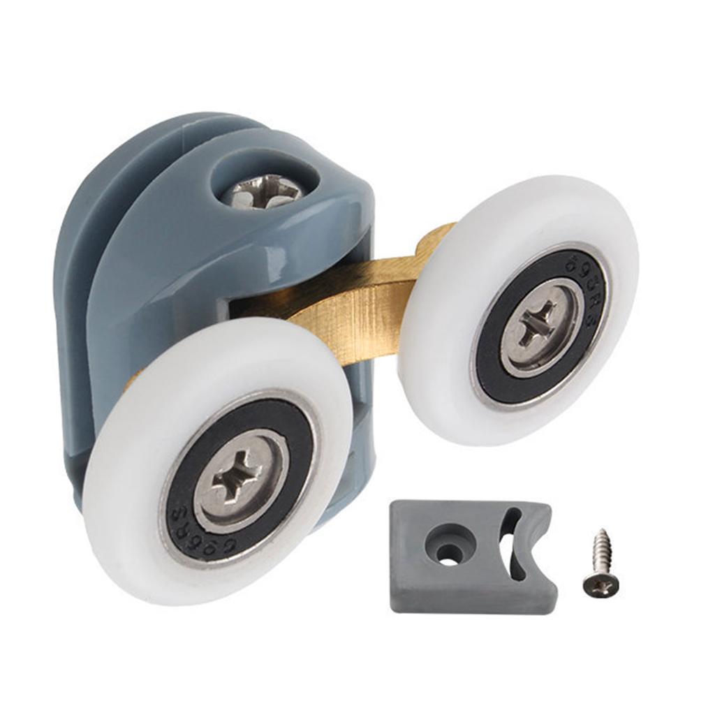 Shower Door Wheels Sliding Glass Door Pulleys Replacement Bearing Rollers Runner Shower Room Cabins Swinging Pulley