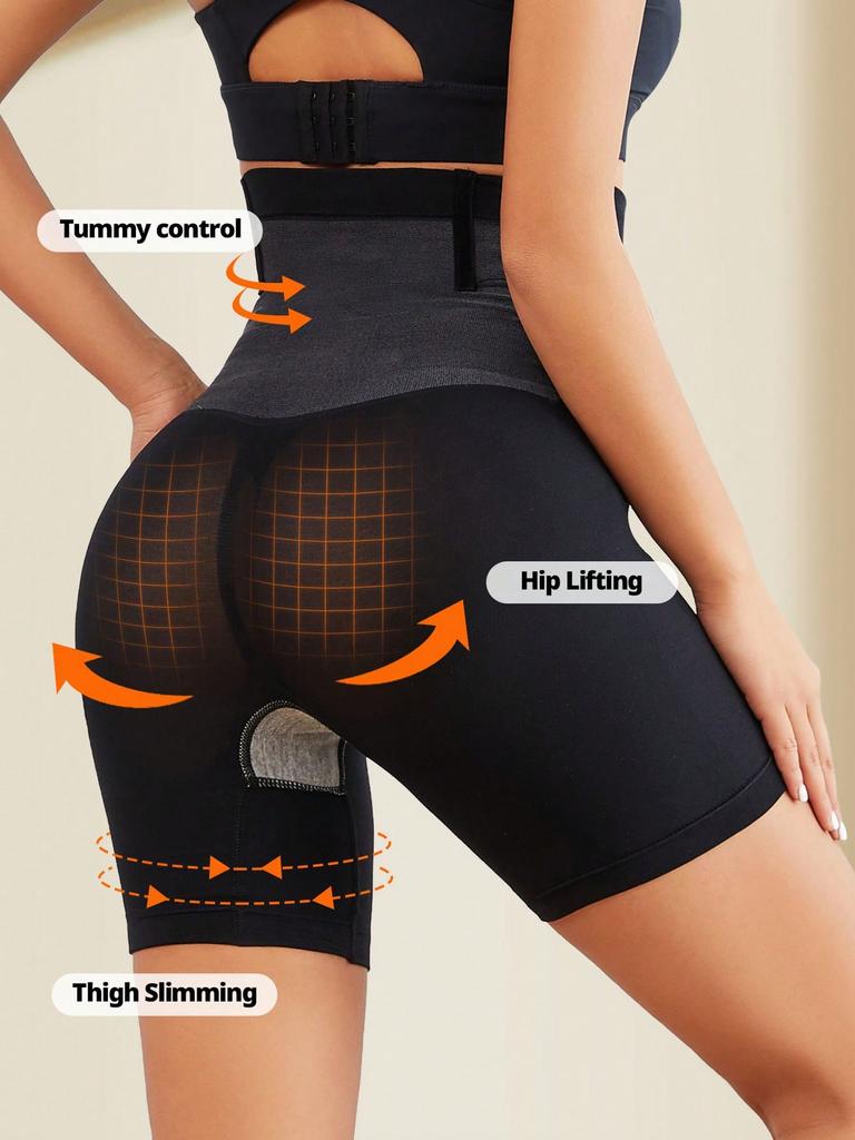 Flarixa Термошорты с высокой талией, утягивающее белье, корректирующее белье для живота, нижнее белье для месячных, спортивные трусы, корректирующее белье