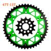 Road Passion Motorcycle 520 45T ~ 52T 13T 14T Front Rear Sprocket Chain Wheel For KAWASAKI 450 KLX450R KX450F KLX450 R F KLX 450