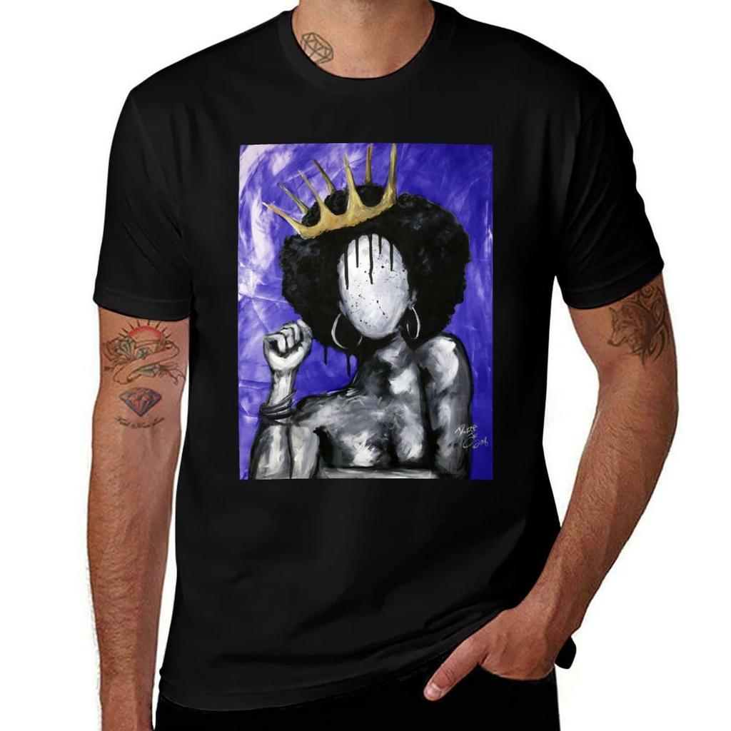 Naturally Queen Purple Tshirt Perforunisexce Workout Short Sleeve Tee