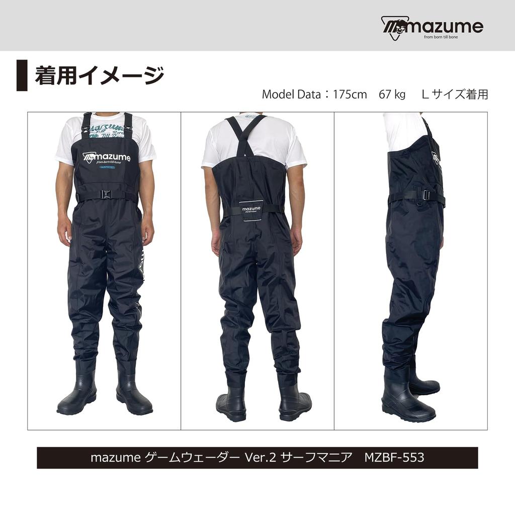 Mazume Game Waders Surfmania Black M Ver.2 MZBF-553-01