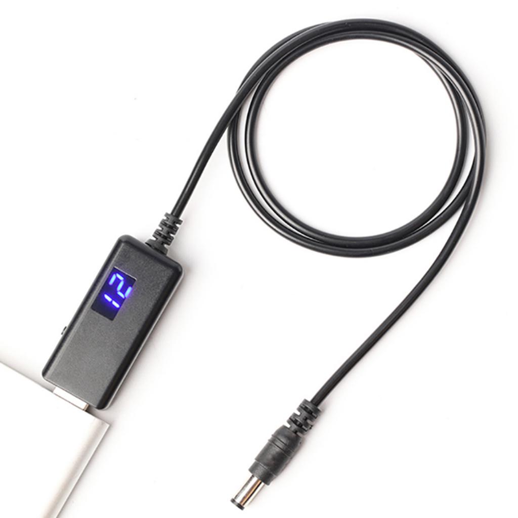 USB-DC 12V повышающий преобразователь кабель с 5.5X2.1mm для источника питания DC5V в DC12V USB повышающий преобразователь напряжения
