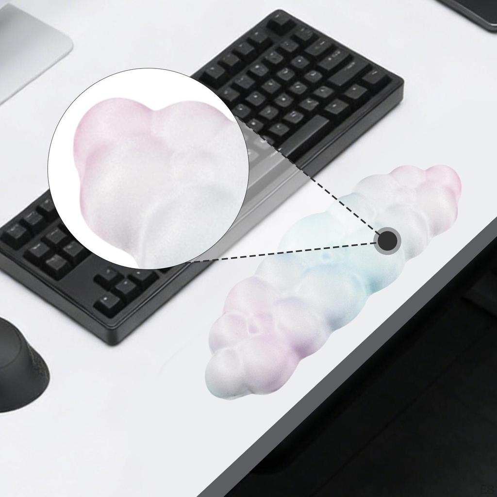 Keyboard Wrist Computer Arm Rest AntiSlip Laptop Desk Elbow Pad Cushion for Game Family Friends