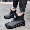 New Style and Fashionable Short-cylinder Waterproof Fishing Rain Boots for Women, with Thick Soles and Wear-resistant Water Shoe