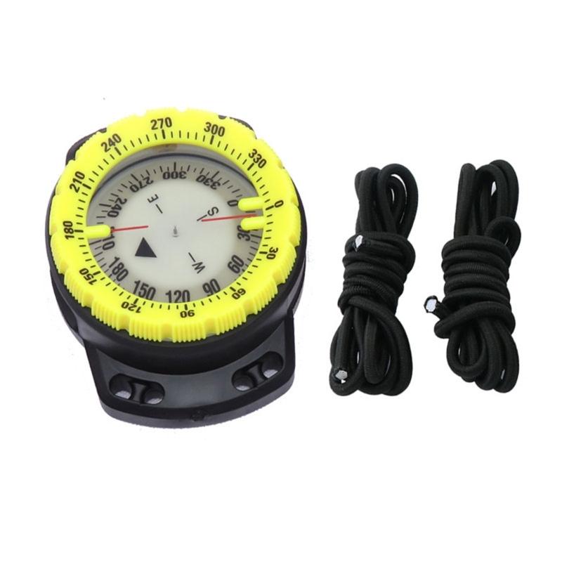 Watertight Diving Compasses Underwater Camping Compasses with Elastics Bracelets Diving Watchband Navigations Compasses
