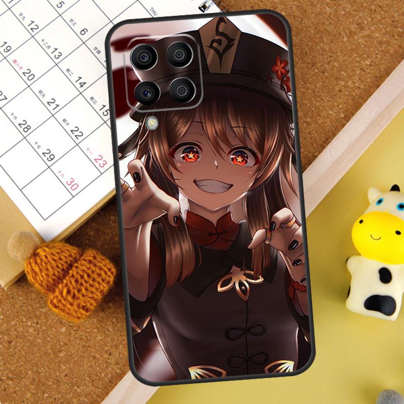 Genshin Impact Hutao Case For Samsung Galaxy M31s M30s M20 M14 M34 M54 M21 M51 M12 M32 M52 M13 M23 M33 M53 Coque
