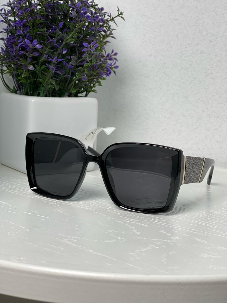 Женские солнцезащитные очки Блестящая дужка Очки Мода Открытый пляжный отдых Солнцезащитные очки