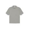 Fear of God Essentials SS21 Короткий рукав Поло Унисекс Рубашки-поло Темный Хизер Овсяный FOG-SS21-615