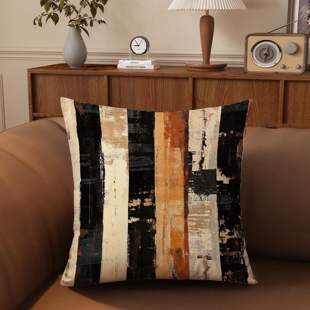 Красочные лоскутные наволочки для диванных подушекПодходят для дивана, автомобиля, спальни, декоративная наволочка для подушки