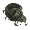 Unisex Scarf Cotton Shawl with Tassels Plaid Pattern Keffiyeh Scarf for Winter Work Street Wear