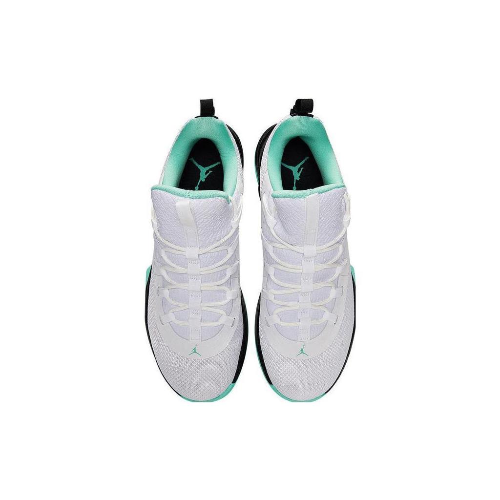 Air Jordan Ultra.Fly 2 Low Белый Изумрудный Подъем Мужские Кроссовки Черный AH8110-114