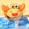 Crab Bath Bubble Maker for Kids Waterproof Bubble Machine Bathtub Toddler Bath Toys Children Bath Time Bubble Toy Gift for Children