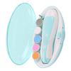Baby Nail Trimmer Electric Nail Polishing Grooming Kit 6 Grinding Heads for Newborn Infant Toddler