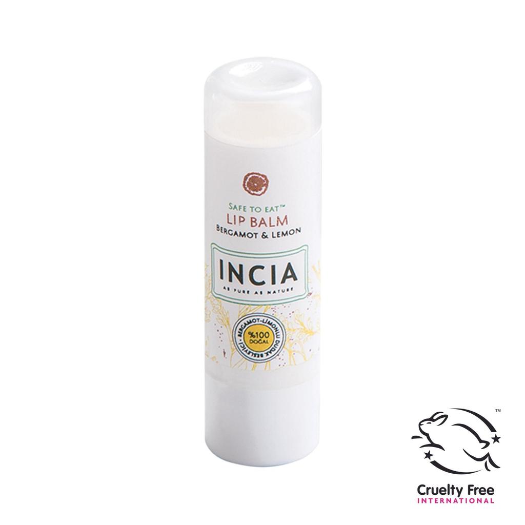 INCIA %100 Natural - Lip Balm - Bergamot and Lemon 6g