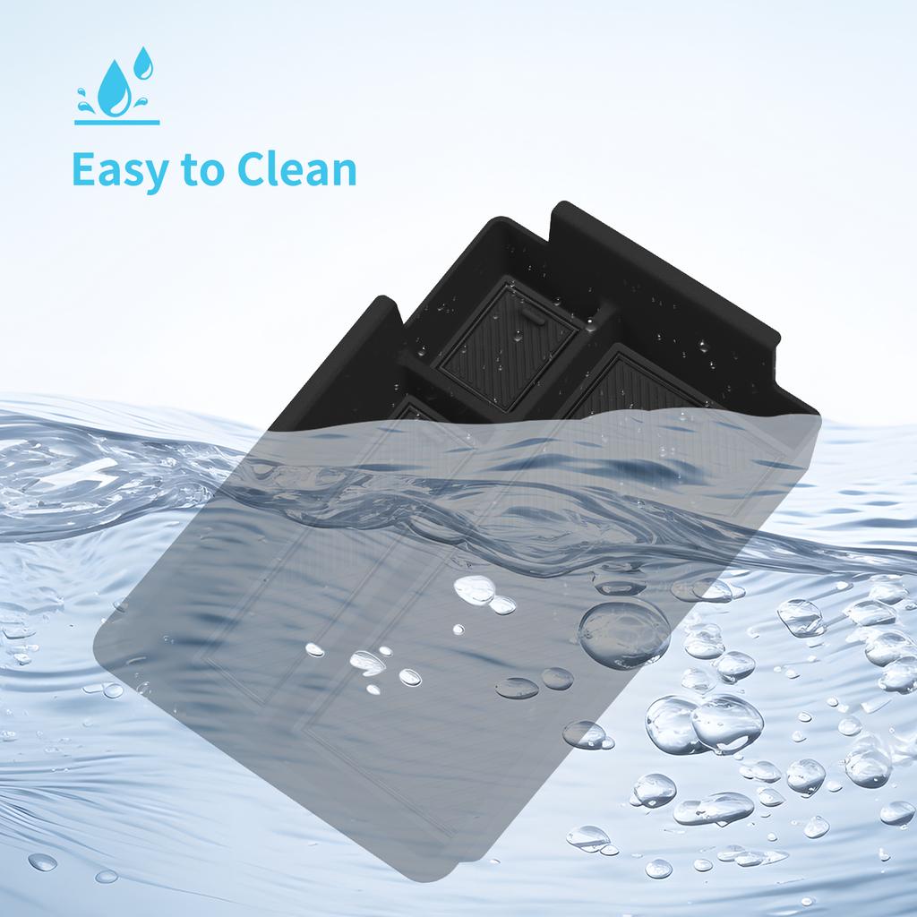 Smabee Right Drive for Geely Proton X50 2025 Facelift Center Armrest Storage Box Car Accessories Organizer Tidying Tray ABS