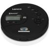 Lenco CD-300BK — Портативный Lecteur CD/MP3 Bluetooth® с антишоковой защитой — Noir