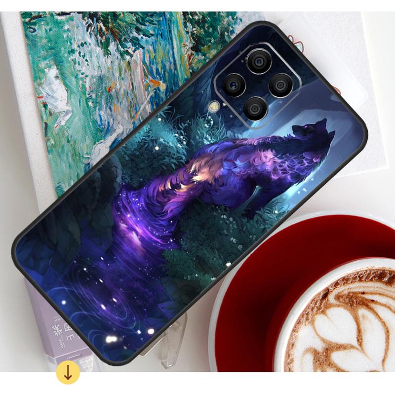 Animal Wolf Case For Samsung Galaxy M13 M16 M11 M21 M31 M20 M23 M54 M14 M34 M52 M32 M12 M36 M56 M15 M55