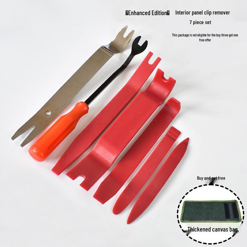 Набор инструментов для снятия обшивки и рычаг для салона автомобиля из нержавеющей стали