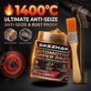 High Temperature 1400°C Copper Anti-Seize Grease Lubricant for Auto Brake Exhaust Spark Plug Bolt with Applicator Brushes Repair