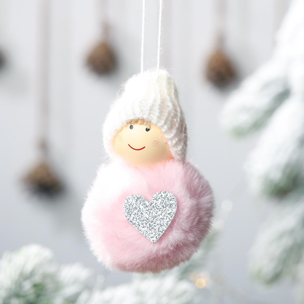 Charming Mini Snowman Plush Doll Ornament Perfect For Christmas Tree Decor