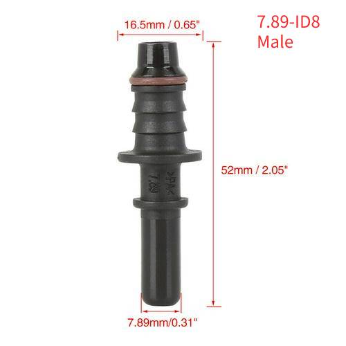 ID8 7.89/9.89/9.49/11.8 Бензиновый дизельный масляный насос резиновый фитинг автомобильный топливный быстросъемный шланговый соединитель автомобильные аксессуары инструменты