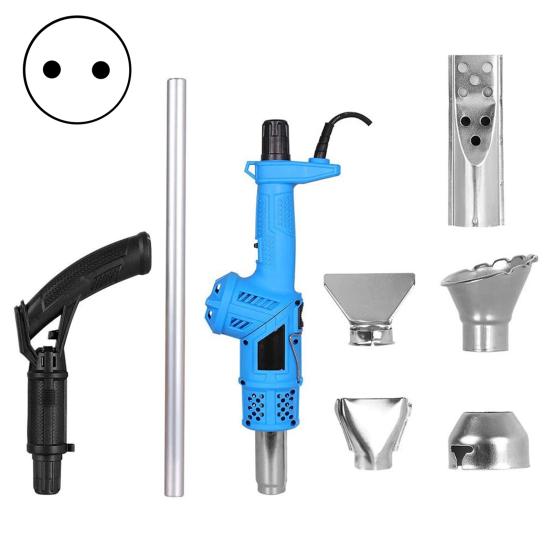 Электрическая горелка для сорняков с эргономичной ручкой, высокая мощность, регулируемая температура, садовая электрическая горелка для сорняков с комплектом насадок