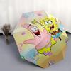 1pc SpongeBob, Patrick Star Automatic Umbrella | Portable Foldable 8-Rib Manual Open, Cute Halloween & Christmas Gift for Outdoor, Casual Accessory, D