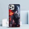G-Ghoul Токио Тоука Кирисима Мягкий чехол для iPhone 16 17 Air 15 14 Pro Max 16E Чехол для телефона 13 Mini 12 11 7 SE 8 Рисунок Fi