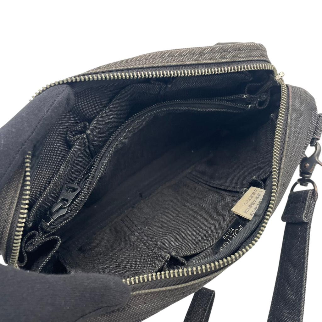 Used PORTER Shoulder Bag SMOKY SHOULDER BAGShoulder Bag charcoal/black unisex