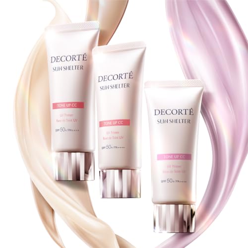 DECORTÉ Makeup Base Sun Shelter Multi Protection Tone Up CC 02 Beige 35g