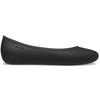 Crocs Бруклинские женские повседневные туфли на плоской подошве из полиуретана, женские, черные